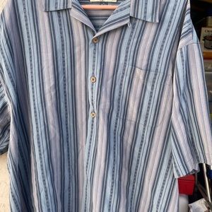 Tommy Bahama 100% Silk Shirt mens size XL